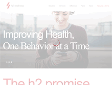 Tablet Screenshot of h2fit.com